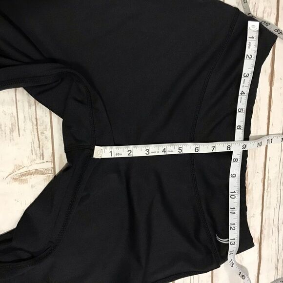 Exertek Cropped Active Wear Black‎ Pants size small loungewear - Picture 4 of 11